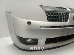 Front Bumper RENAULT CLIO 2001-2006 3 Door Hatchback Silver