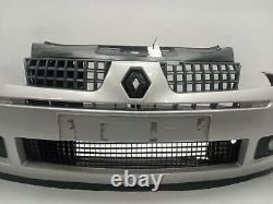 Front Bumper RENAULT CLIO 2001-2006 3 Door Hatchback Silver