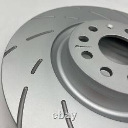 Front Grooved Brake Discs (Pair) for Renault Clio MK2 RS 172 Sport 280mm