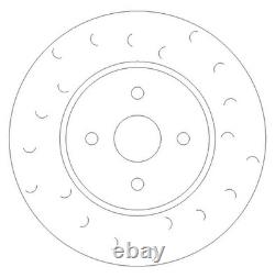 Front Performance Brake Discs to fit Renault Clio 2.0 Sport 182 172