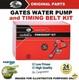 GATES WATER PUMP & TIMING BELT KIT for RENAULT CLIO 3.0 V6 Sport CB1A 2000-2002