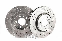 GT Sport Brake Disc Rotors for RENAULT CLIO I S57 1991-1998 1774LGT Rear 238x8