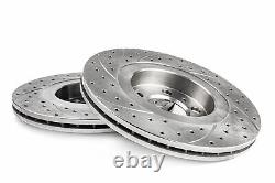 GT Sport Brake Disc Rotors for RENAULT CLIO I S57 1991-1998 1774LGT Rear 238x8