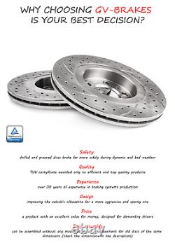 GT Sport Brake Discs for RENAULT CLIO II 1998- 1774LGT Rear 238x8