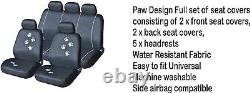 Genuine Quality Universal Fit Car Seat Covers Fits Most FOR RENAULT Models