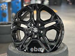 Genuine Used 17x6.5J SUZUKI Swift Sport ZC33S (4 wheel) Gloss Black 5x114.3