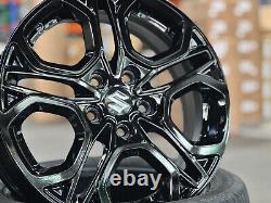 Genuine Used 17x6.5J SUZUKI Swift Sport ZC33S (4 wheel) Gloss Black 5x114.3