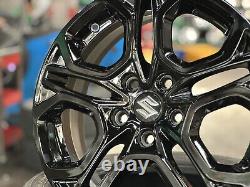 Genuine Used 17x6.5J SUZUKI Swift Sport ZC33S (4 wheel) Gloss Black 5x114.3