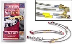Goodridge CLG Braided Brake Hoses FOR Renault Spider Sport 1996 1999
