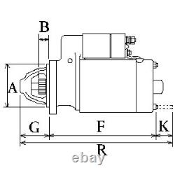 HC-Cargo F 032 111 251 Starter for RENAULT, VOLVO