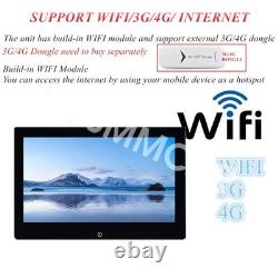 HD Touch Screen MP5 Player Car Rear Seat Headrest Monitor Mirror Link Bluetooth