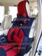 I To Fit A Renault Clio, Car Seat Covers, Bo-1 Red Sports Air- Mesh
