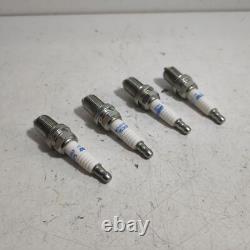 Kit 4 Spark Plugs 2 Tips Fiat Uno Lancia Delta Original 46463801