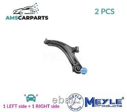 Lh Rh Track Control Arm Pair Front Lower 16-16 050 0022 Meyle 2pcs New