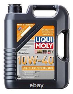 Liqui Moly 10W40 Engine Oil 15L Leichtlauf Performance 2536 ACEA A3 B3 MB 229.1