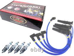 Magnecor 8mm Ignition Leads & Bosch Spark Plugs Renault Clio Sport 172 2.0 16v