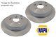 NAPA PBD8305 Single Rear 1x Brake Disc