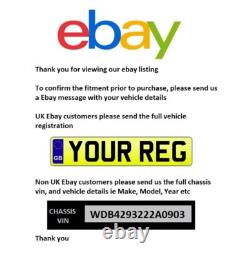 NEW EBC 259mm FRONT BRAKE DISCS AND GREENSTUFF PADS KIT OE QUALITY PD01KF412