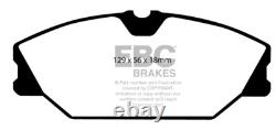 NEW EBC 280mm FRONT USR SLOTTED BRAKE DISCS AND REDSTUFF PADS KIT KIT10900