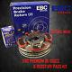 NEW EBC 320mm FRONT BRAKE DISCS AND REDSTUFF PADS KIT OE QUALITY KIT15360