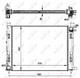 NRF Radiator for Renault Clio RenaultSport 220 Turbo 1.6 March 2015 to Present