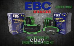 New Ebc Greenstuff Front And Rear Brake Pads Kit Performance Pads Padkit1475