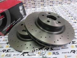 New GENUINE BREMBO Renault Sport Clio 4 IV 200 220 RS front drilled brake discs