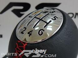 New GENUINE Leather Gear Knob Megane III RS RENAULT SPORT 250 265 275 trophy bv6