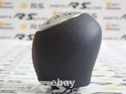 New GENUINE Leather Gear Knob Megane III RS RENAULT SPORT 250 265 275 trophy bv6