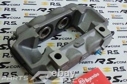 New GENUINE Renault Sport Clio III 3 RS 197 200 pair brembo calipers front GREY