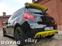 New GENUINE RenaultSport Clio III 197 200 CUP RS rear back spoiler RENAULT SPORT