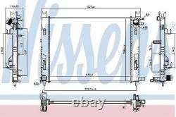 Nissens Radiator for Renault Clio RenaultSport 220 Turbo 1.6 May 2015-April 2019