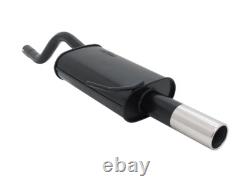 Novus Sport Exhaust for Renault Clio 2 1x76mm