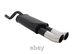 Novus Sport Exhaust for Renault Clio 2 2x76mm DTM