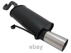 Novus Sports Exhaust for Renault Clio 3 1x90mm RL Design