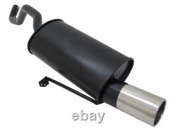 Novus sports exhaust for Renault Clio 3 1x90 mm