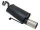 Novus sports exhaust for Renault Clio 3 1x90 mm