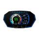 OBD+GPS Car Digital Head Up Display HUD Gauge Water Oil Temp Speedometer Alarm