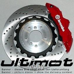 PERFORATED SPORTS BRAKE DISCS RENAULT CLIO III 16V SPORT / MEGANE II FRONT 312 x 28