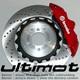 PERFORATED SPORTS BRAKE DISCS RENAULT CLIO IV DACIA LOGAN SMART FRONT 258 x 22 mm