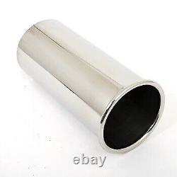 Piper 2.5 Exhaust Sys 2 Silencers 3.5 Rolled for Renault Clio Mk2 182 Sport