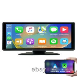 Portable Car Radio Stereo For Carplay Android Auto MP5 Player WithReverse Camera