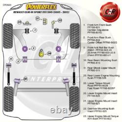 Powerflex Road Handling Pack for Renault Clio III 197 Sport PF60K-1002