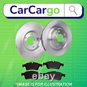 REAR BRAKE DISC & PADS FOR Renault Clio Sport Tourer 1.5 Diesel 2008-2012 240MM