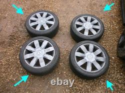 RENAULT CLIO 182 RS GENUINE ALLOY WHEELS ALLOYS MITCHELIN PILOT SPORT TYRES x4