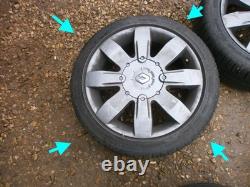 RENAULT CLIO 182 RS GENUINE ALLOY WHEELS ALLOYS MITCHELIN PILOT SPORT TYRES x4