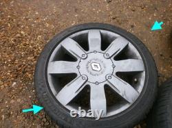 RENAULT CLIO 182 RS GENUINE ALLOY WHEELS ALLOYS MITCHELIN PILOT SPORT TYRES x4