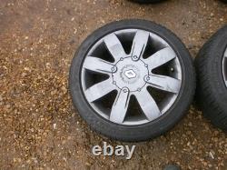 RENAULT CLIO 182 RS GENUINE ALLOY WHEELS ALLOYS MITCHELIN PILOT SPORT TYRES x4