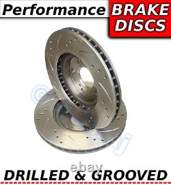 RENAULT CLIO 2.0 Williams 01/93-10/93 Drilled & Grooved Sport FRONT Brake Discs