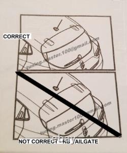 RENAULT CLIO MK IV 4 CUP SPOILER RS SPORT for STANDARD MODEL + NEW + NEW +